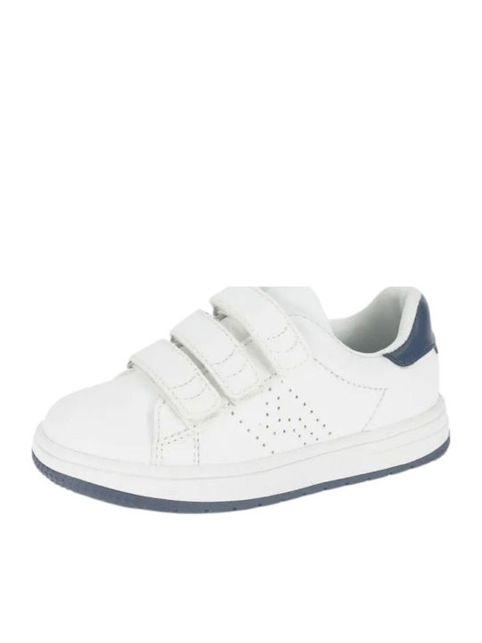 Παιδικά Sneakers με Σκρατς Λευκά