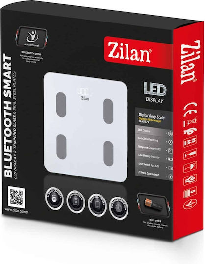 Cântar Digital de Baie 180kg Alb ZLN8979