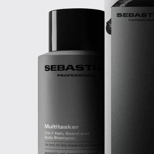Sebastian Professional Seb Man Multi-tasker Șampon Păr Barbă Corp Cantitate Ml 1000