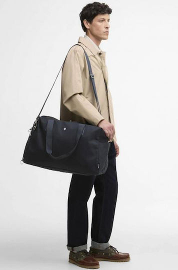 Barbour Holdall Sack Voyage Back Navy Blue Fabric