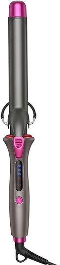 Avizar 60w Ionisches Lockenstab Digitalanzeige Temperatureinstellung Schwarz