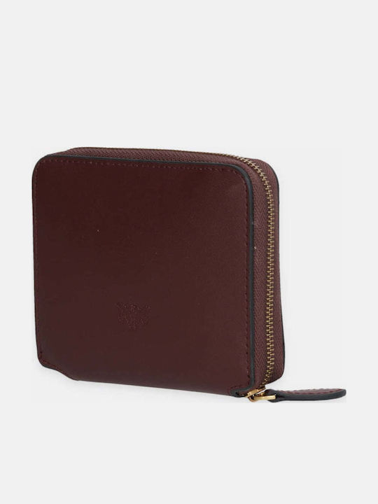 Leather Women's Wallet Brown