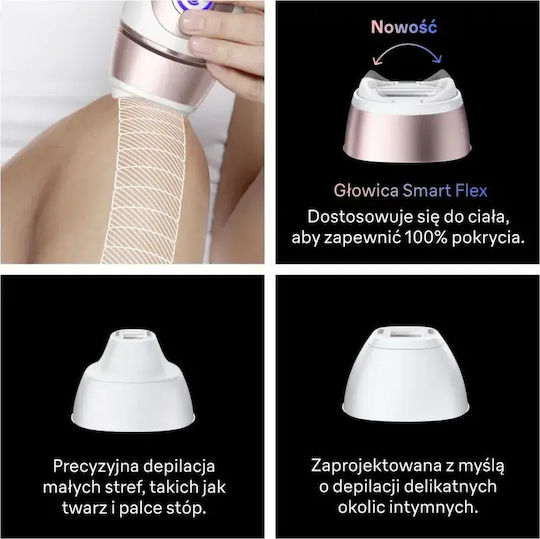 Braun Skin i·expert Hair Removal Set IPL for Face Body & Bikini PL7321