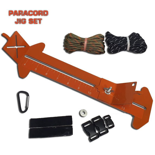 Paracord Jig Paracord Weaving Tool Set Khaki Type Set Set 16pcs