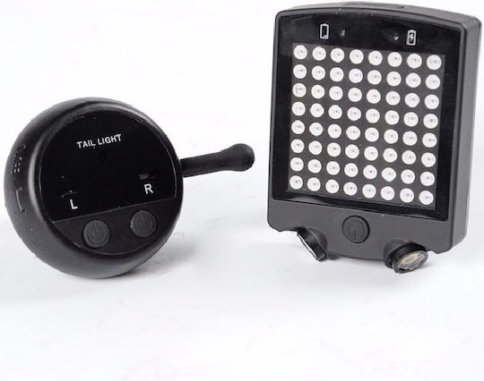 ZW1L103QWS Set Reîncărcabil de Lumini pentru Bicicletă