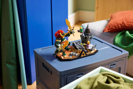 LEGO Cuburi de Construit The Legend Of Zelda Ocarina Of Time The Final Battle 1003 Bucăți