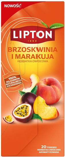 Lipton Früchtetee Pfirsich Passionsfrucht 20 Taschen