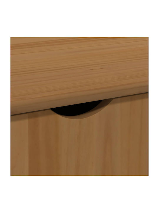 Επιδαπέδιο Ντουλάπι Καφέ 100x39x65.5εκ.