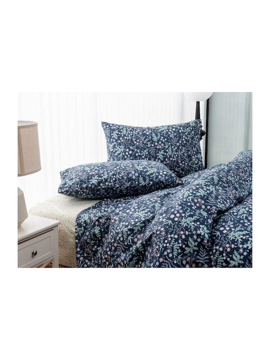 Liolios Home Set Double Bed Sheets 245x270cm 4 (4 Pieces)
