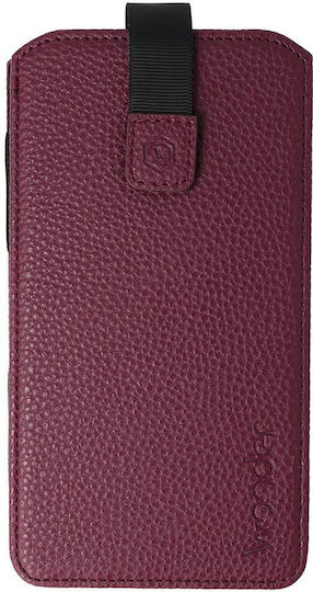 Wonder Flexi Pouch Back Cover Burgundy (iPhone Air Galaxy S26 Xiaomi 15 Oppo A55)