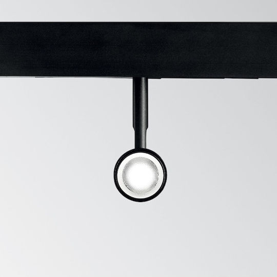 Ideal Lux Ego Track Едно LED Топло Бяло Спот в Бял Цвят