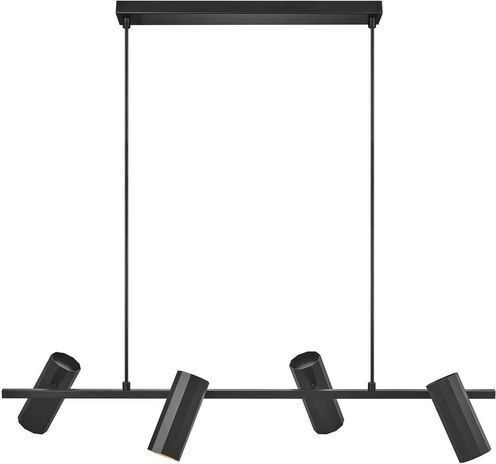 Nordlux Lustră Suspendată Negru 90x15cm.