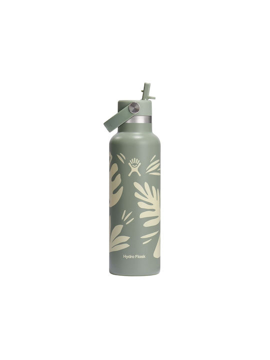 Hydro Flask Бутилка Неръждаема Стомана 620ml Зелен