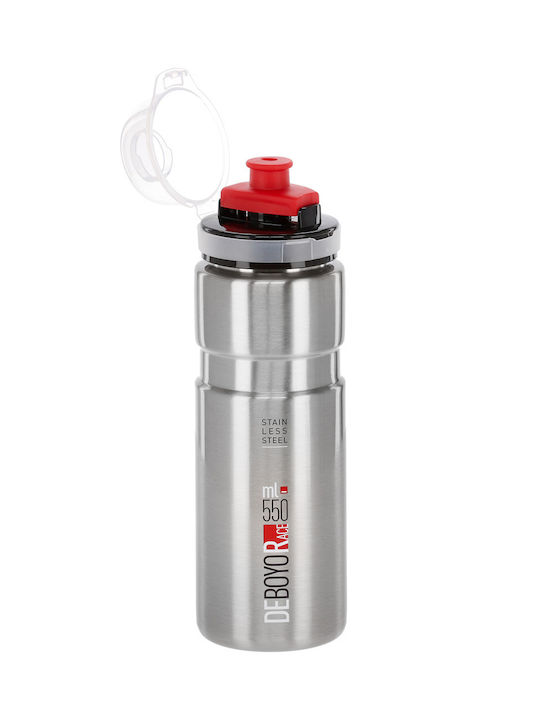 Elite Wasserflasche Kunststoff Radfahren 550ml Rote