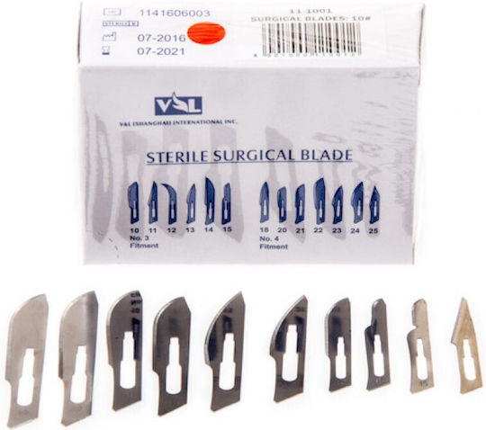 Scalpels Blades Without Handle No10 100 Pieces