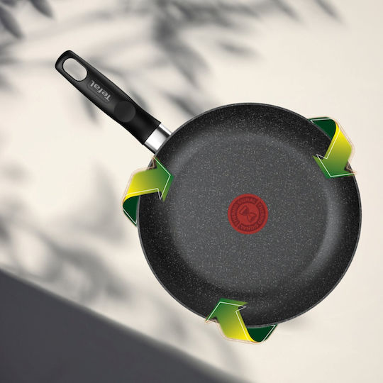 Tefal Dark Essential Aluminium Pfannen-Set mit Antihaftbeschichtung 3 Teile