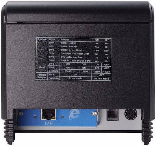ICS Xp Q800 Termică Imprimantă de bonuri USB / Serial / Ethernet
