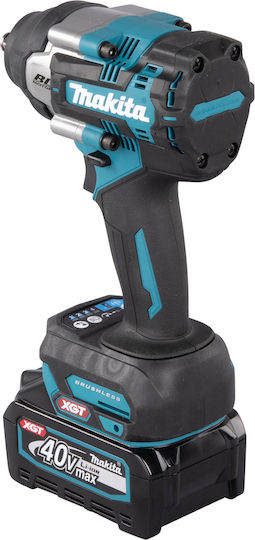 Makita XGT Brushless Impact Wrench Battery 40V 2x2.5Ah with Socket 1/2"