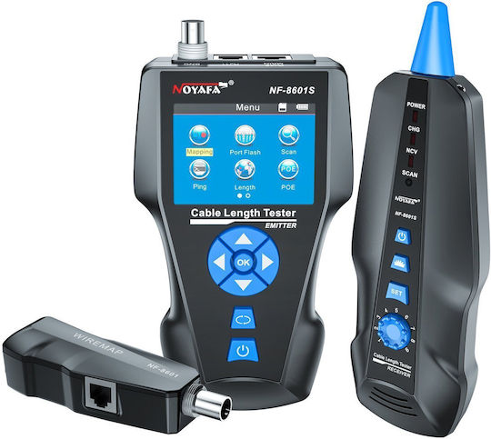 Multifunction Network Tester 1000m Test Length Ping Poe Functions Nf-8601s