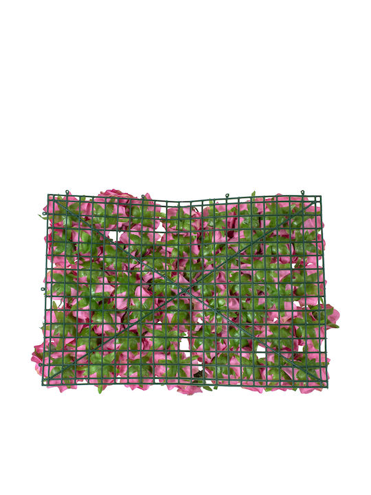 GloboStar Artificial Foliage Panel 40x15cm Roses Story