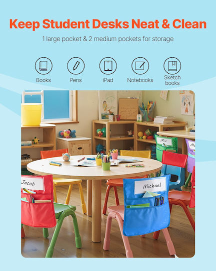 Vevor Classroom Seat 24pcs 14x15cm