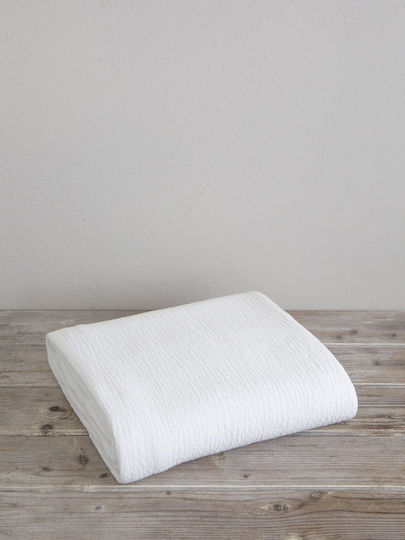 Nima Single Hotel Blanket Hotel Blanket White 170x250cm