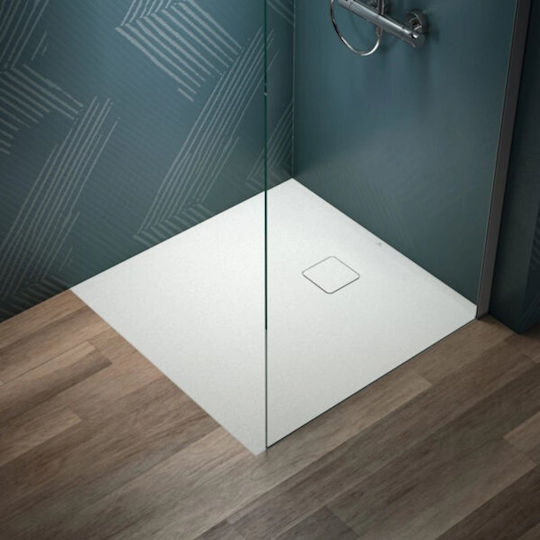 Ideal Standard Ultra Flat Κεραμική Ντουζιέρα 70x70cm Λευκή