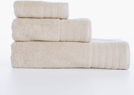 Nef-Nef Homeware Σώματος Fresh 70x140εκ. Ecru Βάρους 550gr/m²