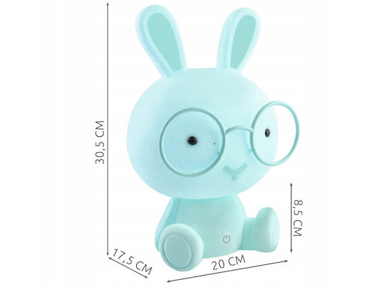 Lumină Led Decorativă de Masă pentru Copii cu Atingere Albastră 30.5x20cm