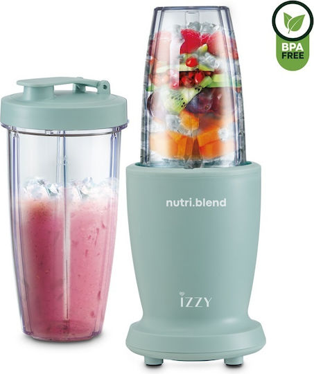 Izzy IZ-6503 Μπλέντερ με Πλαστική Κανάτα 540 ml 600W Πράσινο