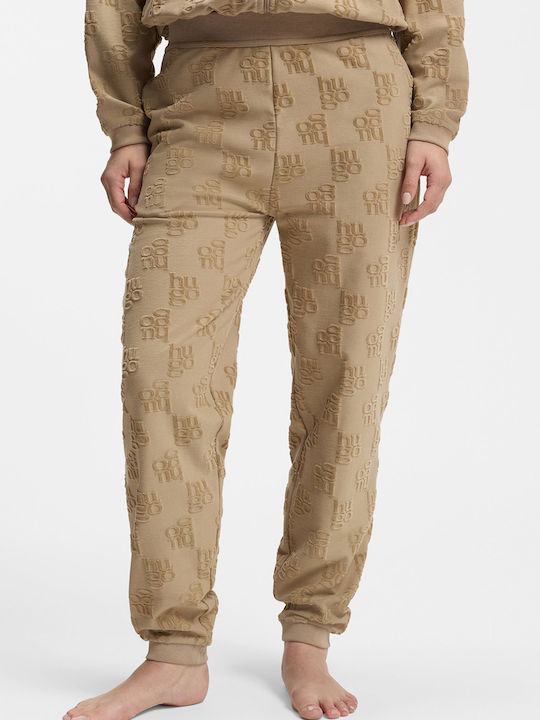 Damen Jogginghosen Sandybrown