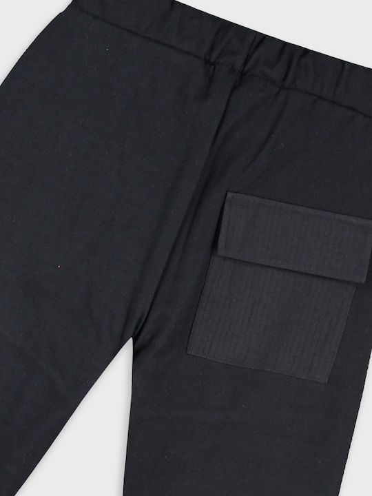Kinder Trainingsanzug Jogginghose Schwarz
