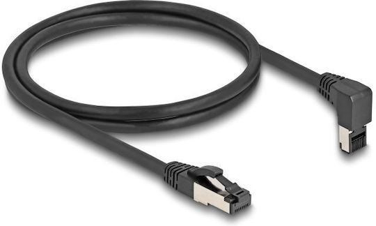 DeLock S/FTP Cat.8.1 Καλώδιο Δικτύου Ethernet 1m Μαύρο