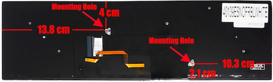 Spanish Laptop Keyboard For Sony Vaio Fit Svf15 Svf152 Svf1521c5e Svf15218cxw Svf152c29m Svf152a29m Svf153 Svf153a1ym Svf153a2tt Svf154 Svf15a1m2es Svf15a1s2es Es Without Frame Backlit White Code 40139esnofrblwhite