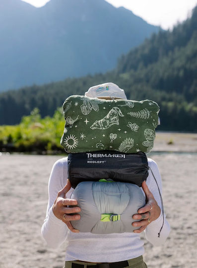 Thermarest Μαξιλαράκι Ταξιδίου Πολυεστερικό Πράσινο