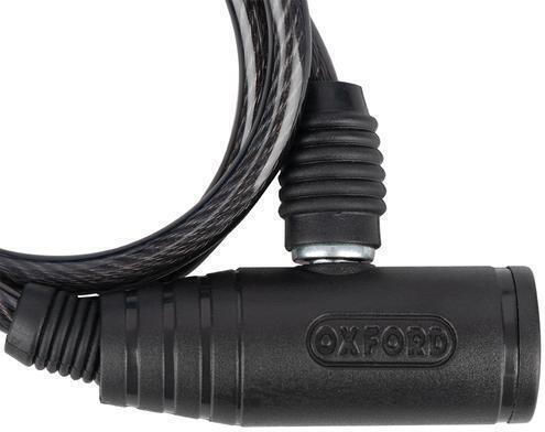 Oxford Bicycle Lock Cable Lock Anthracite Black