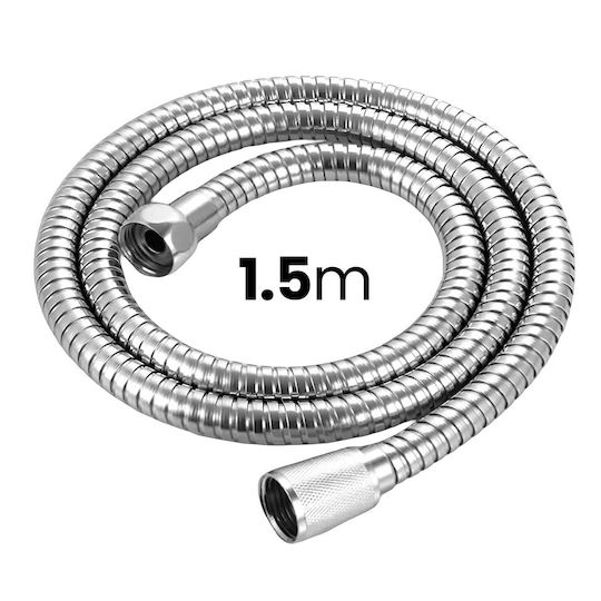 Avizar Flexibler 1,5m Universeller Duschschlauch Dichtungen Silber