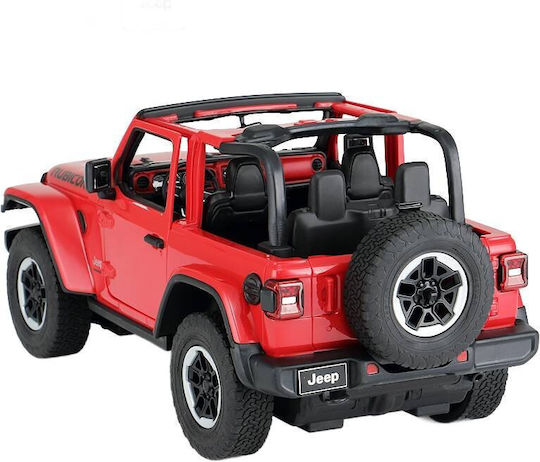 Mașină Teleghidată Jeep Wrangler Jl R C Scară 1:14 Rastar 79400 Roșie