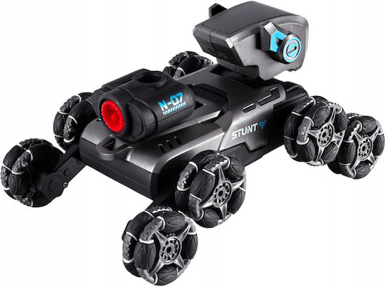 Câine Robot Teleghidat Zola Control Prin Gesturi Cântă Dansează Pulverizează Apă Efecte de Lumină și Sunet 8 Roți Rotire 360° 25 X 16 X 13 Cm Negru