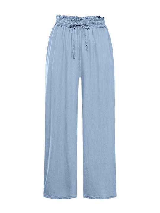 Celestino Damenhose Denim Optik Loose Fit Hellblau