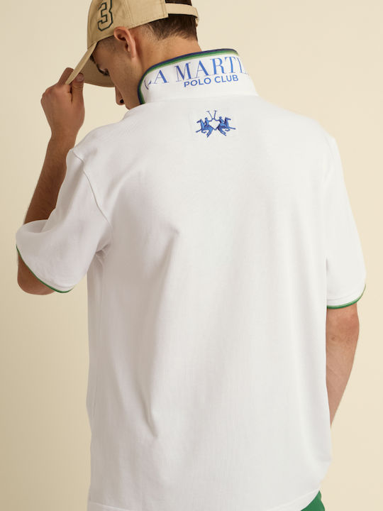 Polo Short Sleeve Blouse White