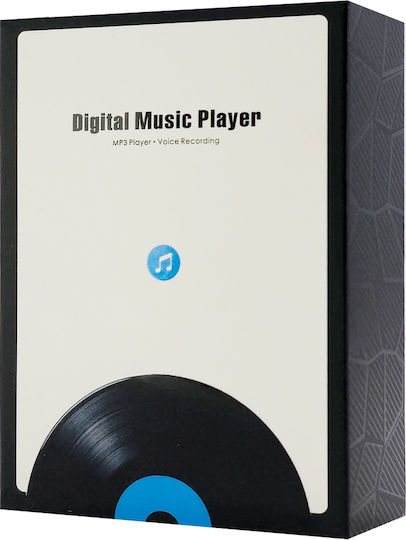 RUIZU MP3 Player M8 1.54" 32GB Bluetooth Greek Menu Black M8-32GB