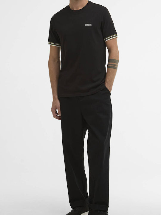 Tipped T-Shirt Schwarz
