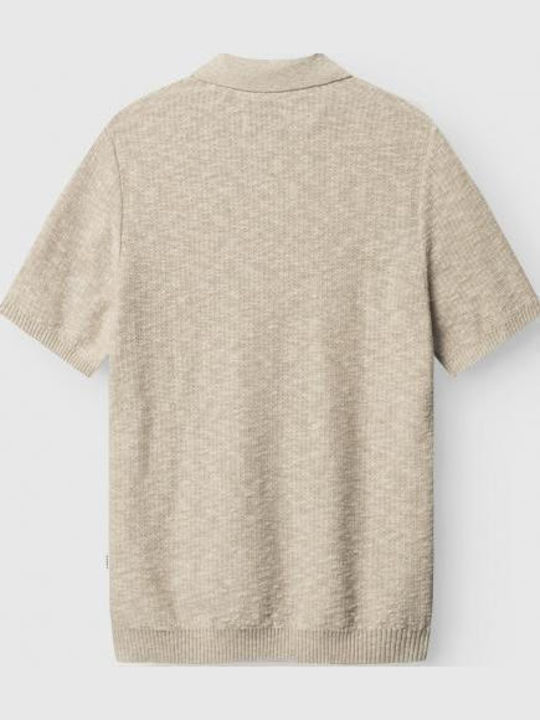 Polo Men's Blouse Short Sleeve Ecru