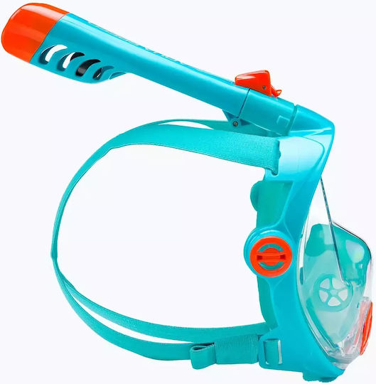 Aquaspeed Kids Silicone Full Face Diving Mask Turquoise