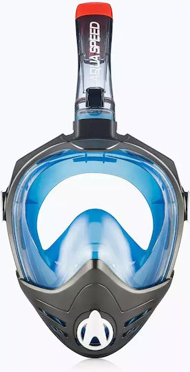 Aquaspeed Mască De Scufundare Din Silicon Față Întreagă Neagră