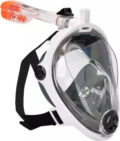 Aquaspeed Spectra 2.0 Diving Mask Silicone Full Face White