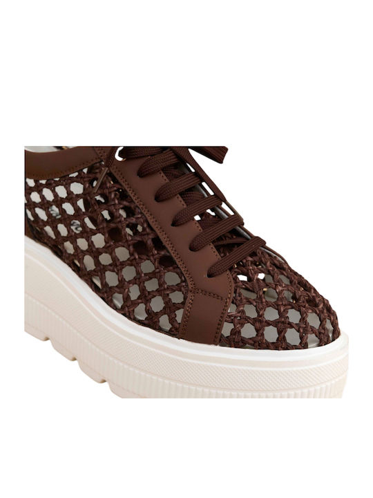 attrattivo Sneakers Καφέ