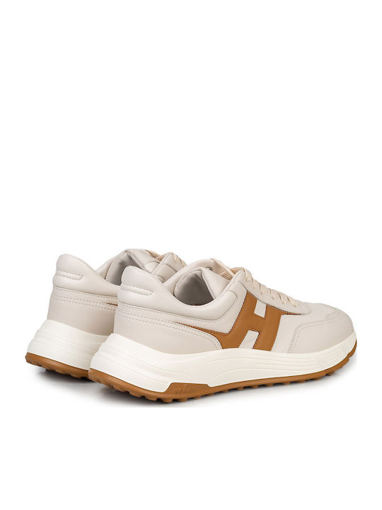 Men's Sneakers White-Brown