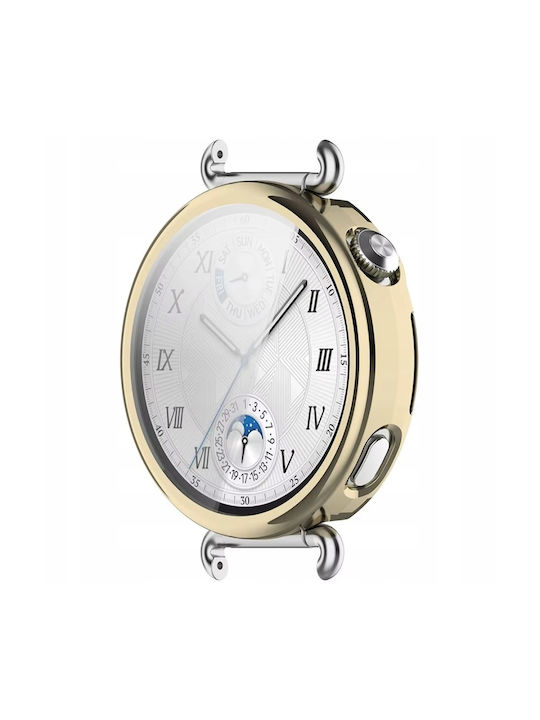 Silikon Hülle in Transparent Farbe für Huawei Watch Gt6 41mm